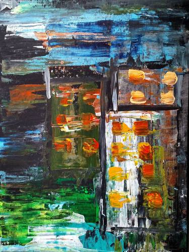 Original Abstract Expressionism Abstract Paintings by Kate Taylor