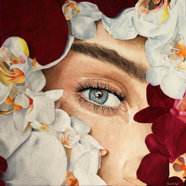 Original Contemporary Women Paintings by Tristan SAINT MICHEL
