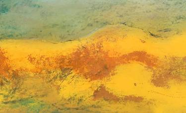Original Abstract Expressionism Landscape Printmaking by Nieves Castillo Elizalde