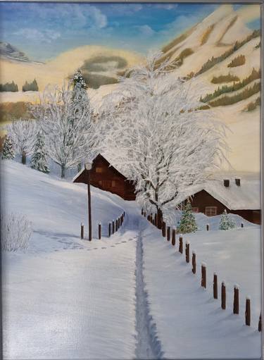 Original Contemporary Landscape Paintings by Liliia Iaconis