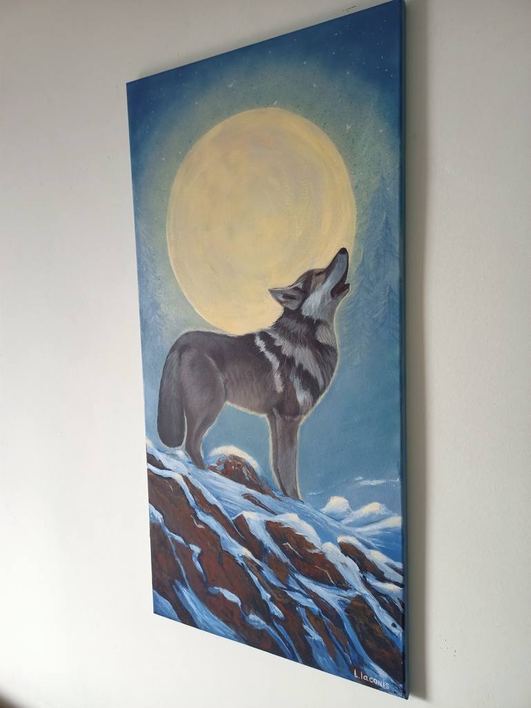 Original Classicism Animal Painting by Liliia Iaconis