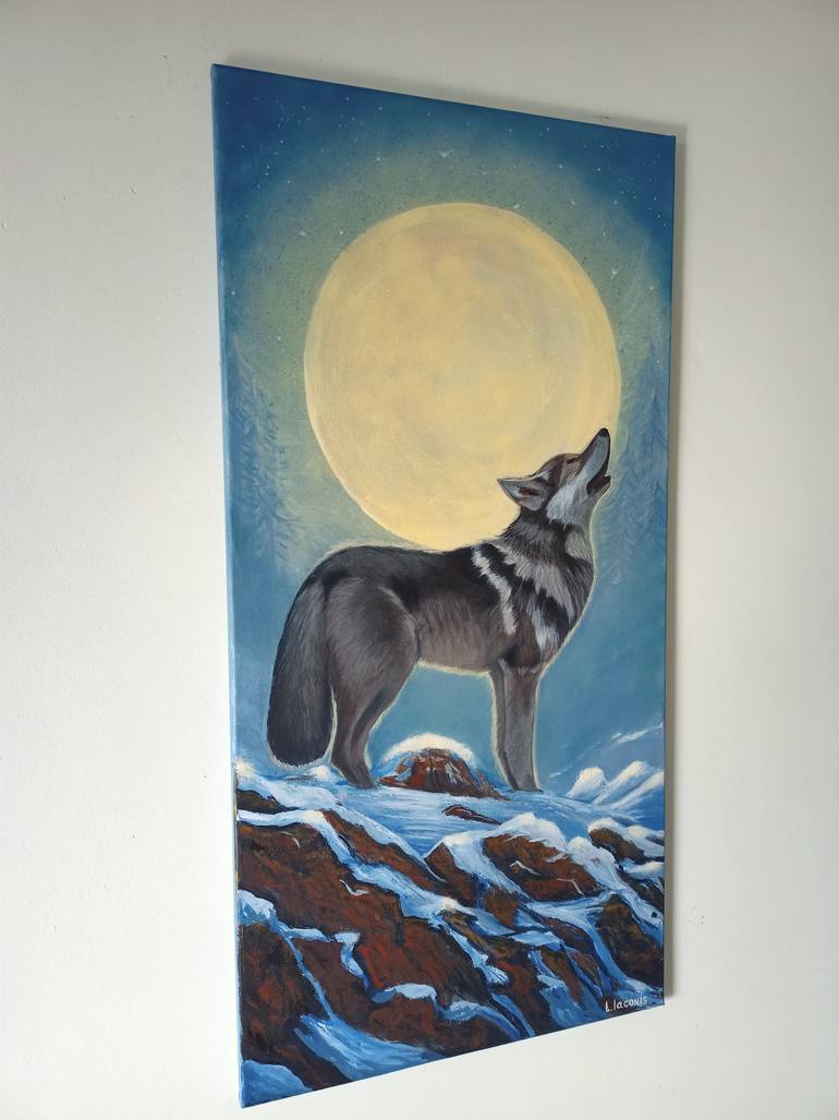 Original Classicism Animal Painting by Liliia Iaconis