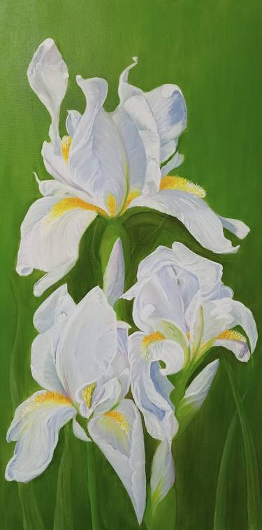 Print of Fine Art Floral Paintings by Liliia Iaconis