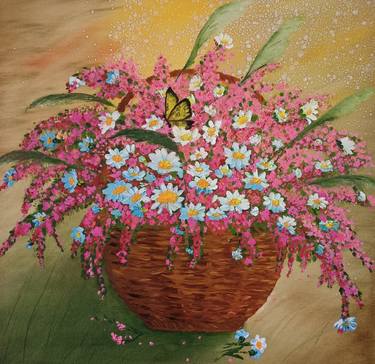 Print of Fine Art Floral Paintings by Liliia Iaconis