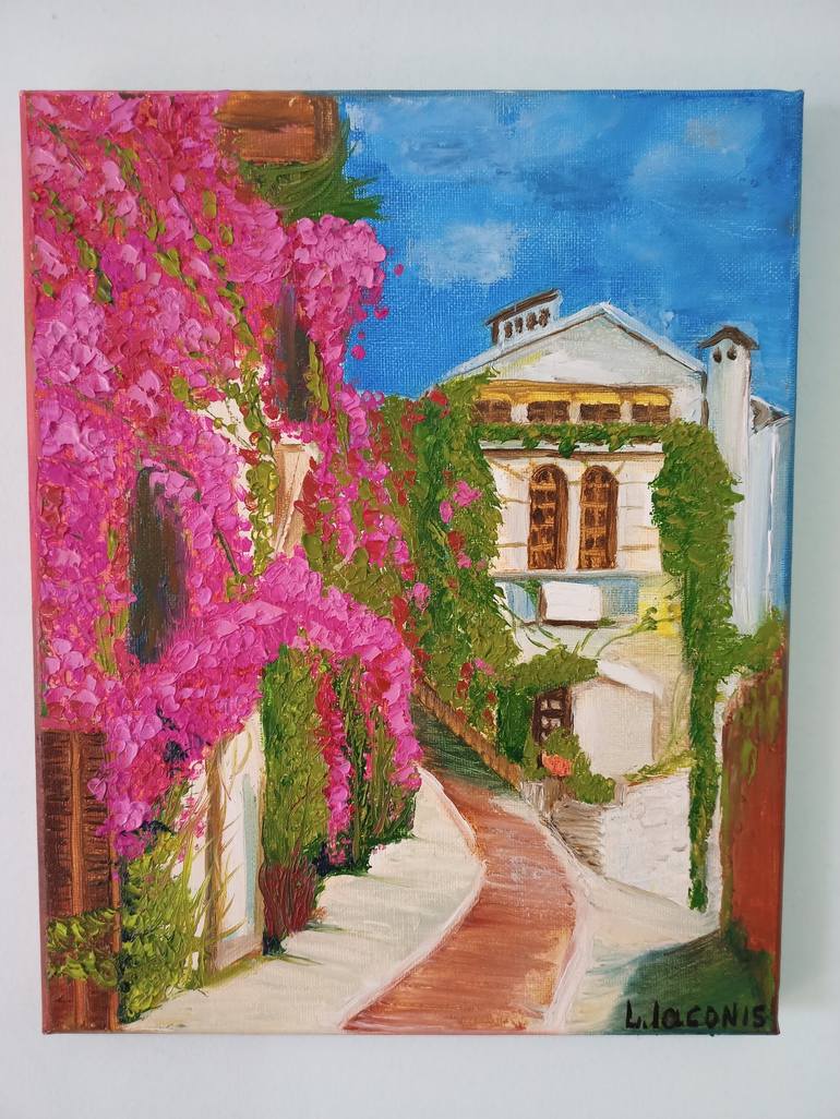 Original Home Painting by Liliia Iaconis