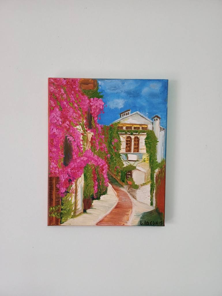 Original Home Painting by Liliia Iaconis