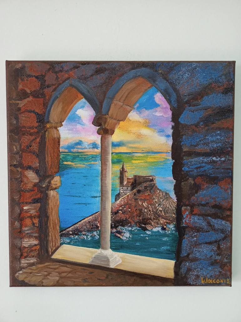 Original Seascape Painting by Liliia Iaconis