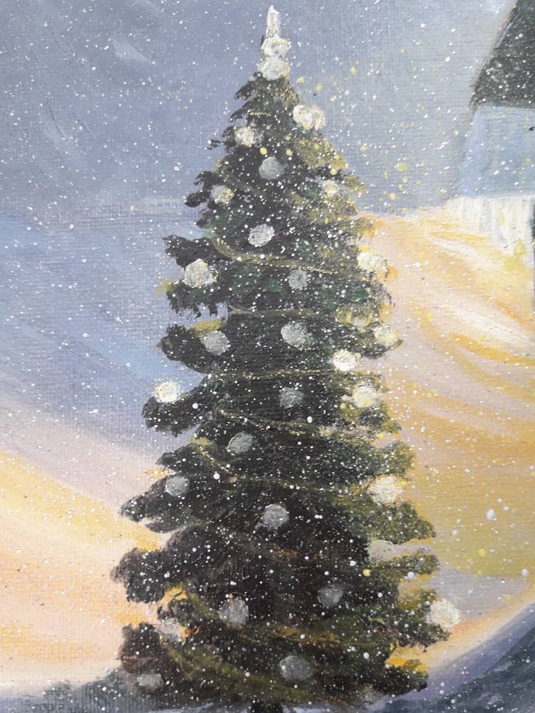 Original Contemporary Landscape Painting by Liliia Iaconis