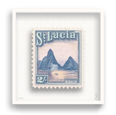 St Lucia Stamp Artwork thumb