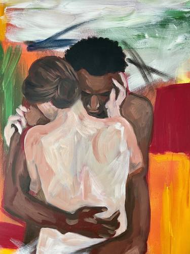 Original Figurative Love Paintings by Irina Khlystun