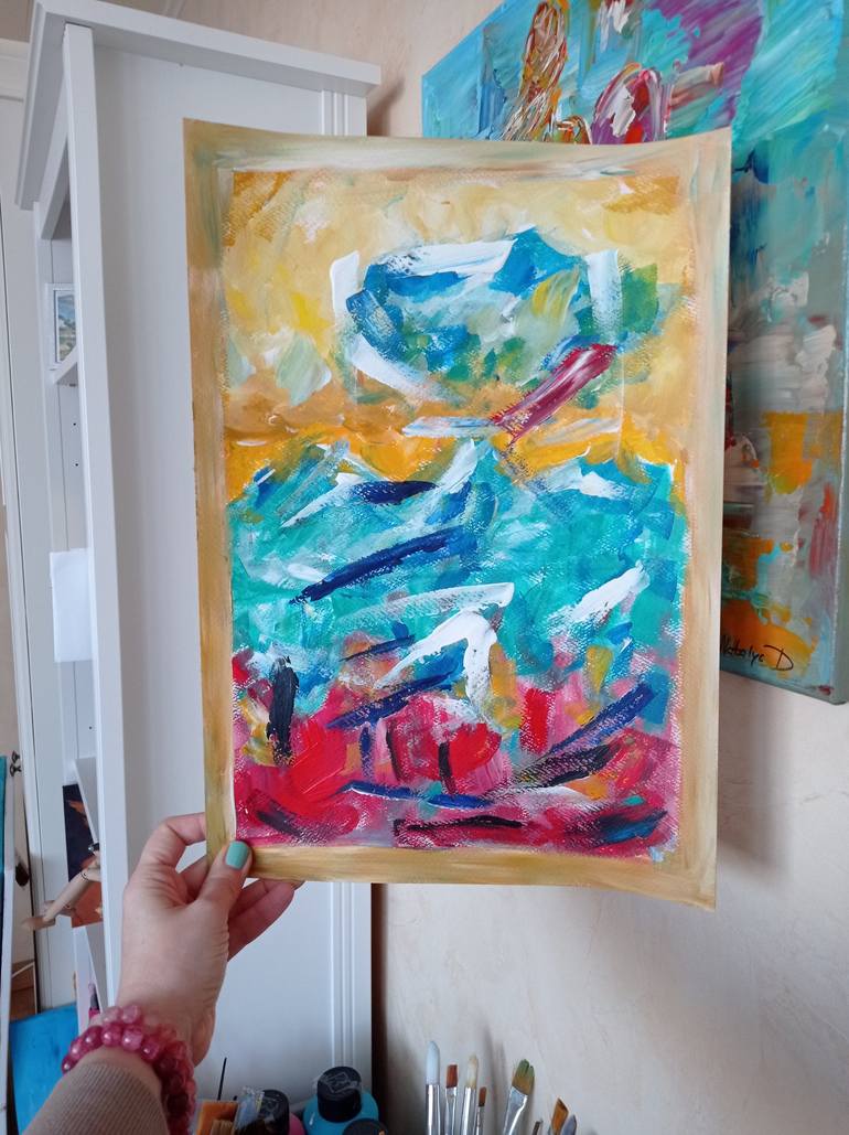 Original Abstract Painting by Natalya Mougenot