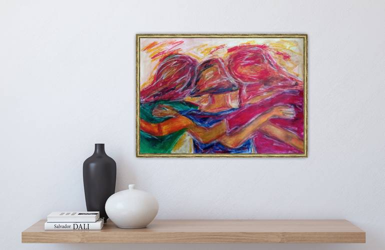 Original Contemporary Women Painting by Natalya Mougenot