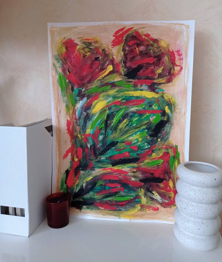 Original Abstract Painting by Natalya Mougenot