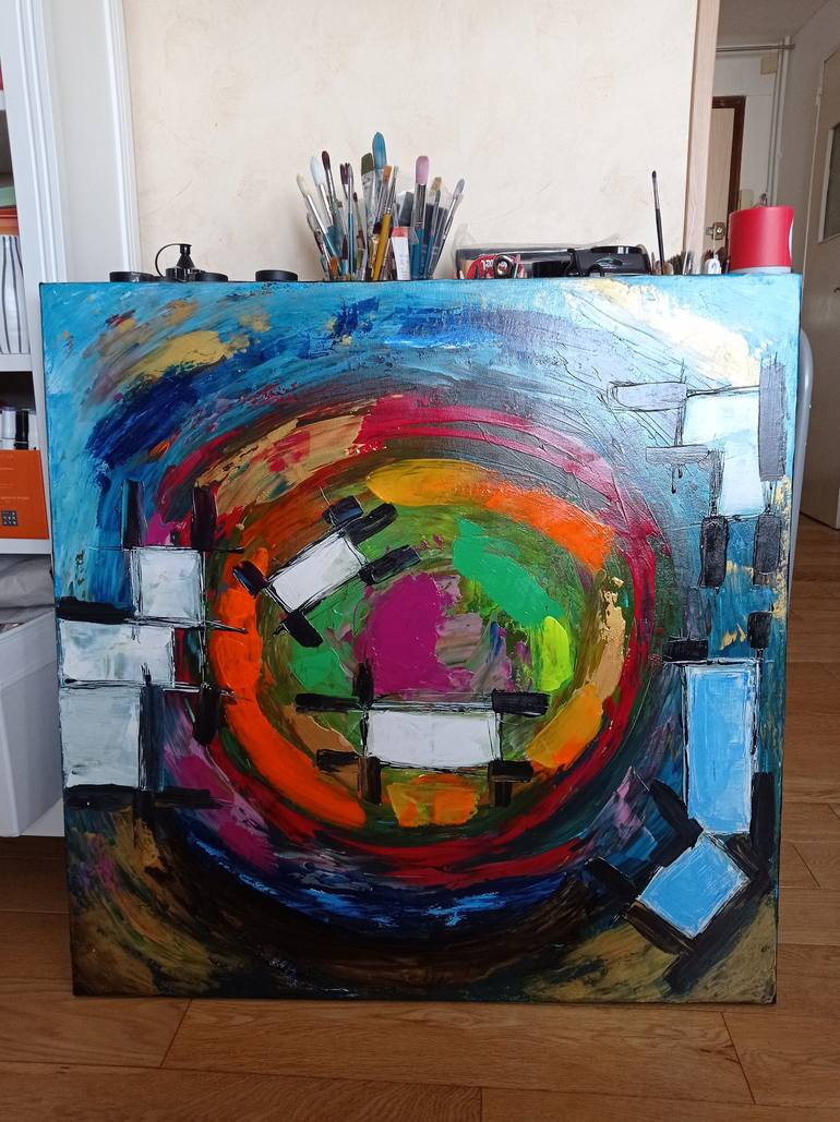 Original Abstract Painting by Natalya Mougenot