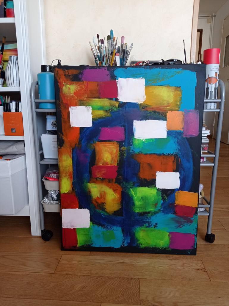 Original Abstract Painting by Natalya Mougenot