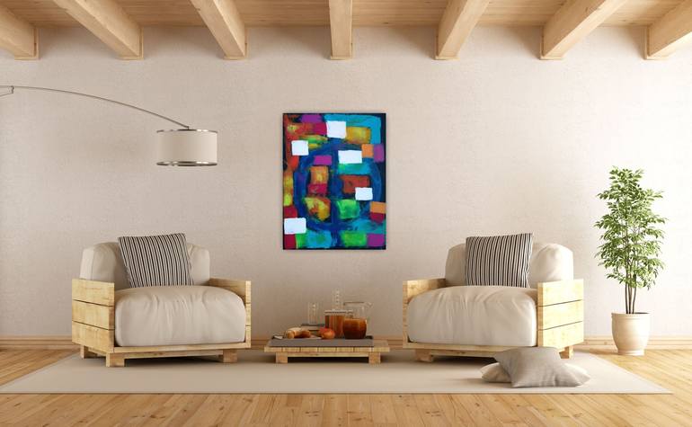 Original Abstract Painting by Natalya Mougenot