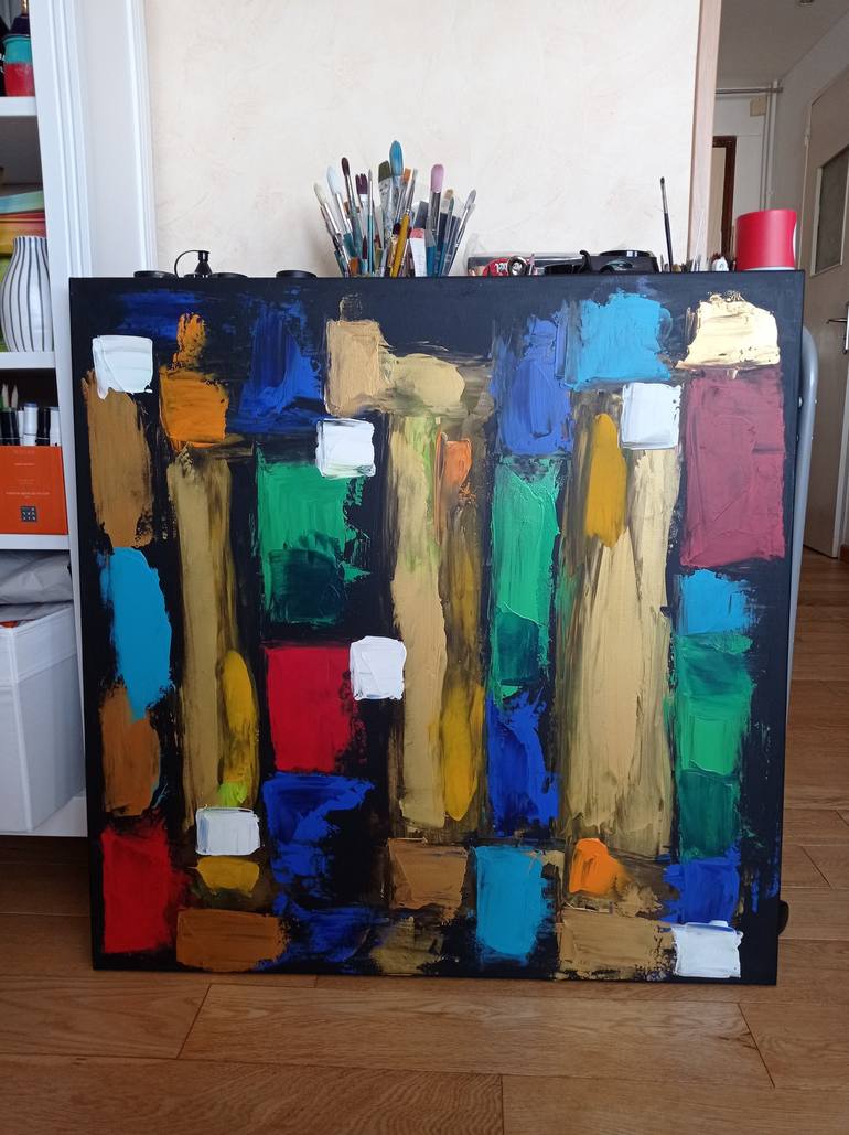 Original Abstract Painting by Natalya Mougenot