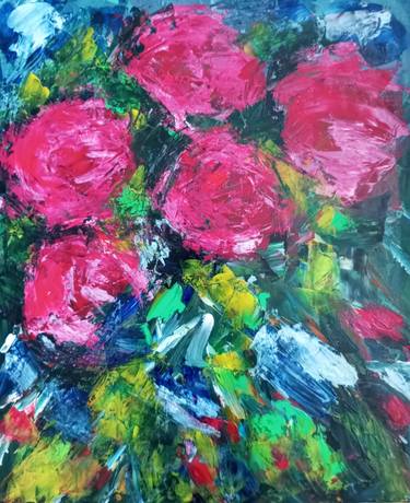 "Scented blooms of roses" thumb