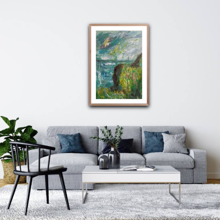 Original Contemporary Landscape Painting by Natalya Mougenot