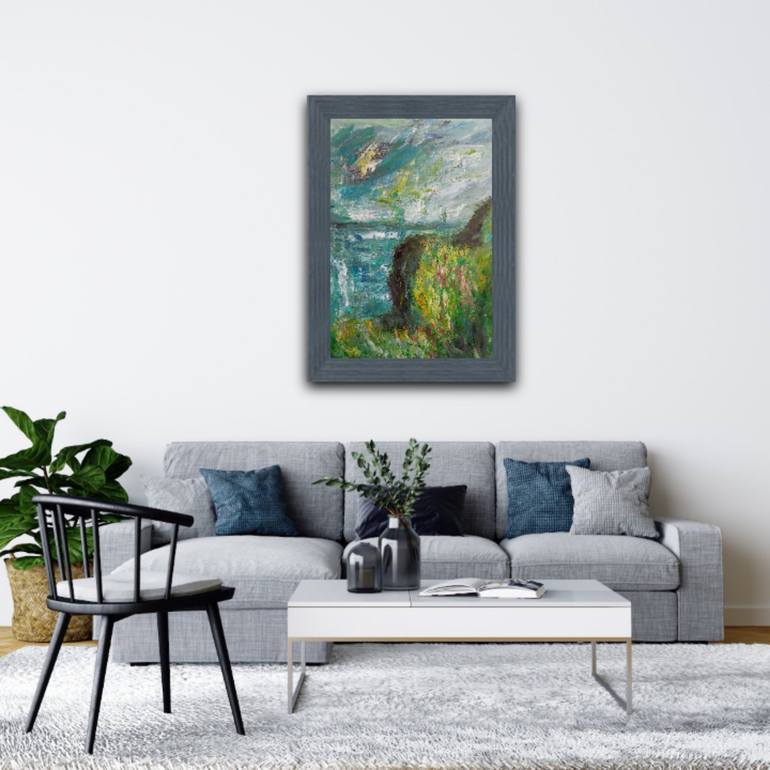 Original Contemporary Landscape Painting by Natalya Mougenot