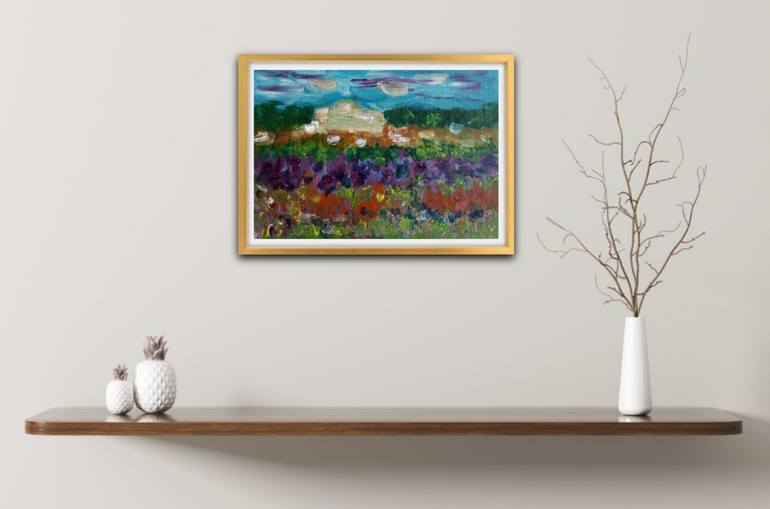 Original Contemporary Landscape Painting by Natalya Mougenot