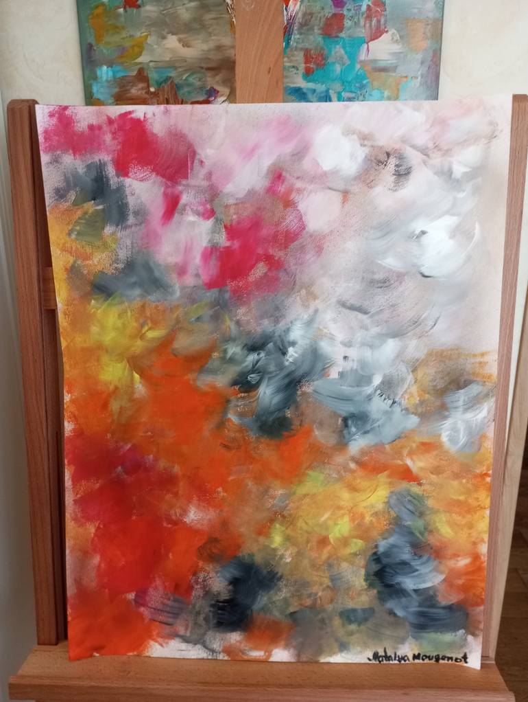 Original Abstract Painting by Natalya Mougenot