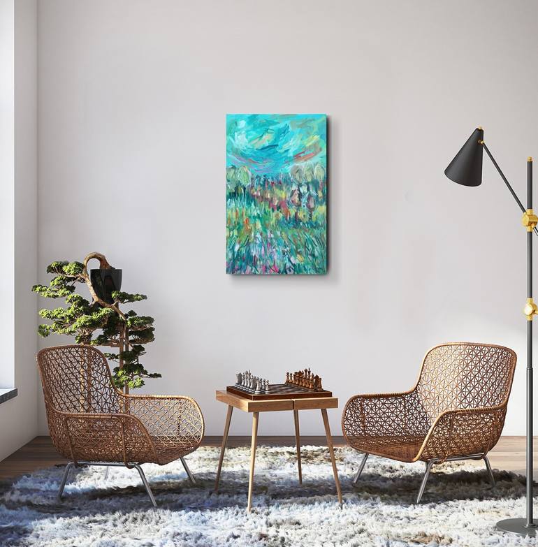 Original Abstract Painting by Natalya Mougenot