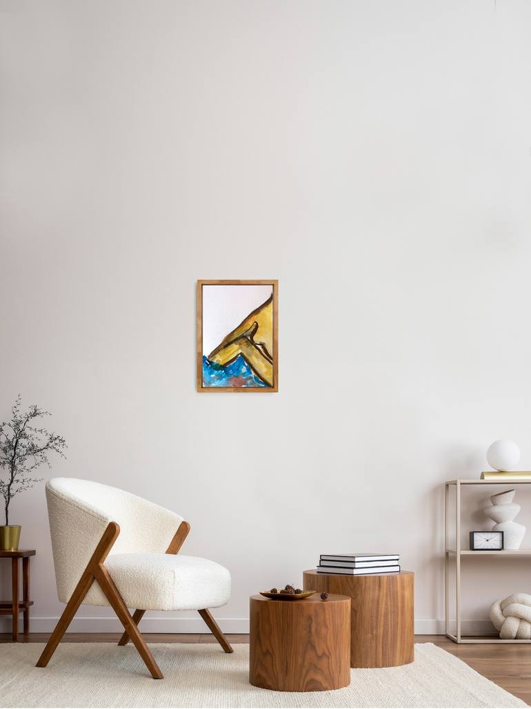 Original Expressionism Women Drawing by Natalya Mougenot