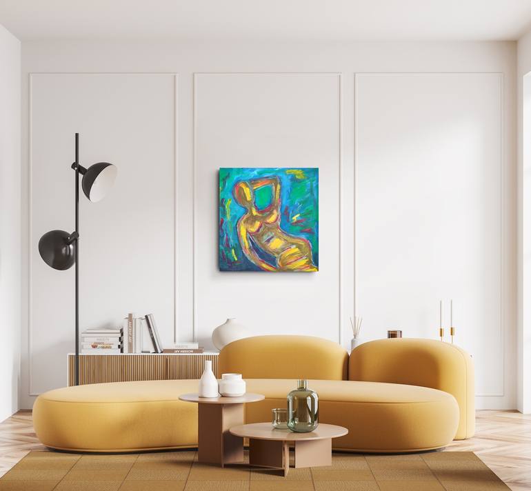 Original Contemporary Women Painting by Natalya Mougenot
