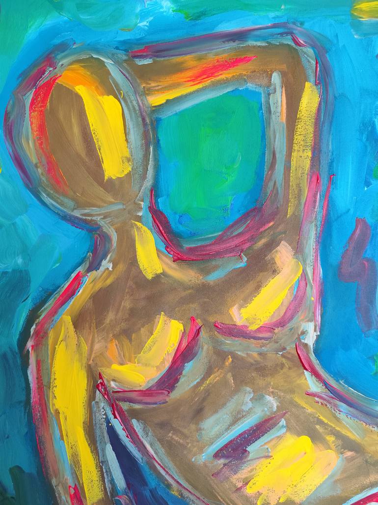 Original Contemporary Women Painting by Natalya Mougenot