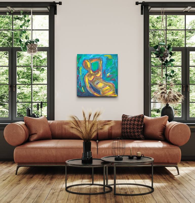 Original Contemporary Women Painting by Natalya Mougenot