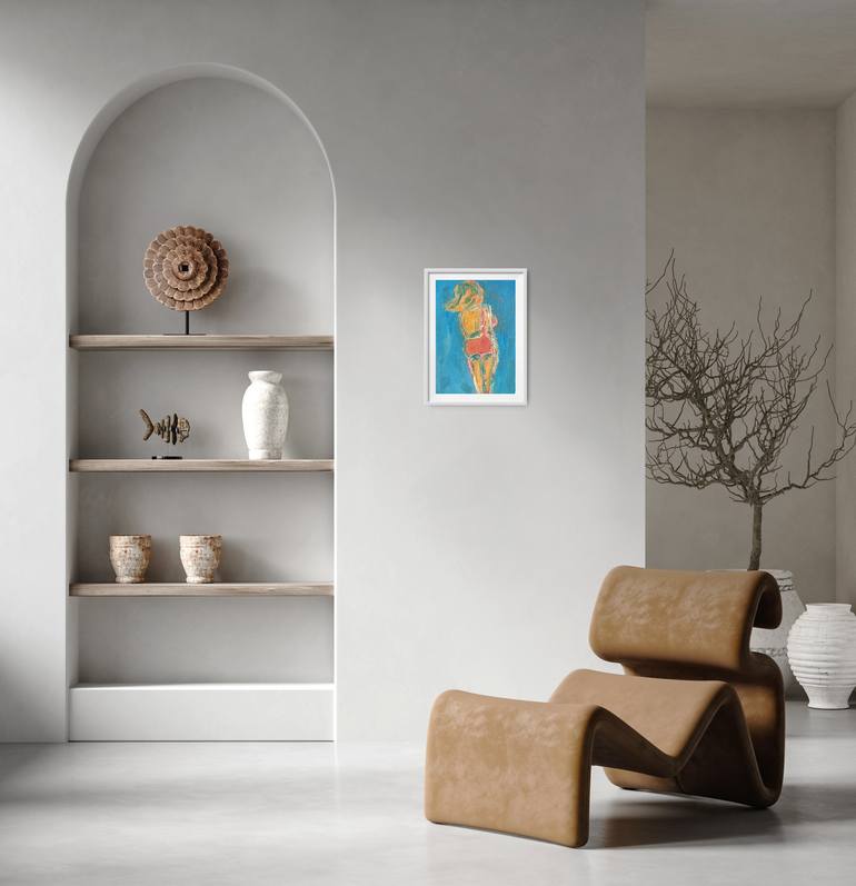 Original Contemporary Women Painting by Natalya Mougenot