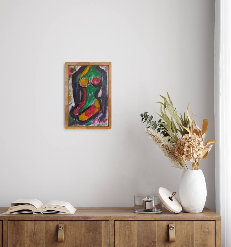 Original Contemporary Women Painting by Natalya Mougenot