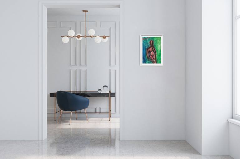 Original Contemporary Women Painting by Natalya Mougenot