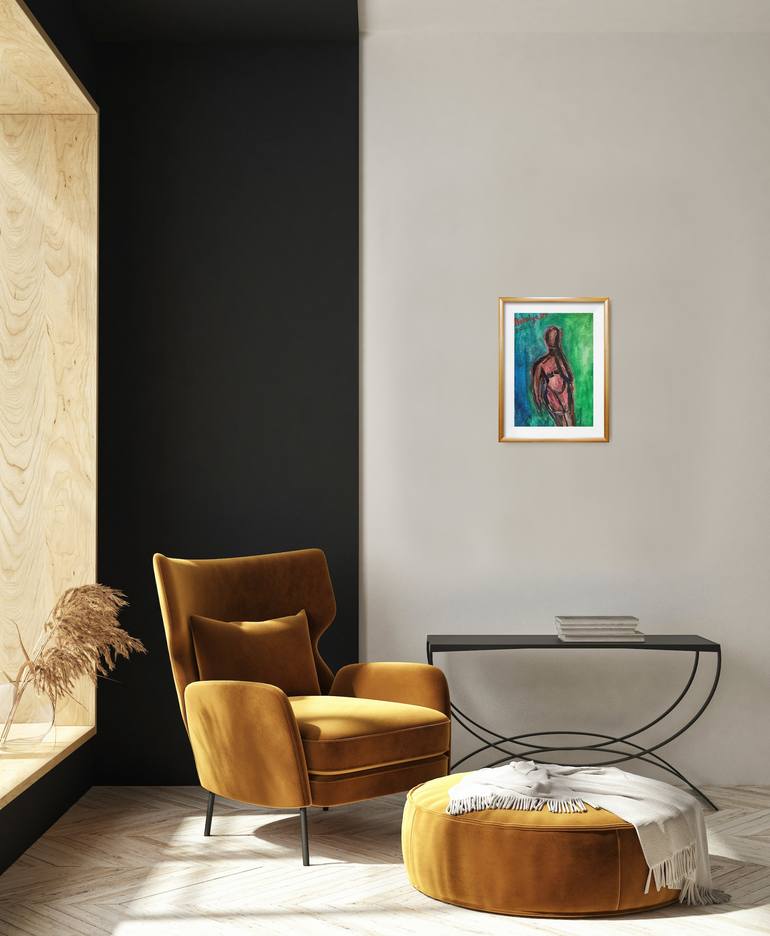 Original Contemporary Women Painting by Natalya Mougenot