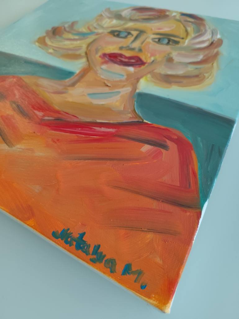 Original Contemporary Women Painting by Natalya Mougenot