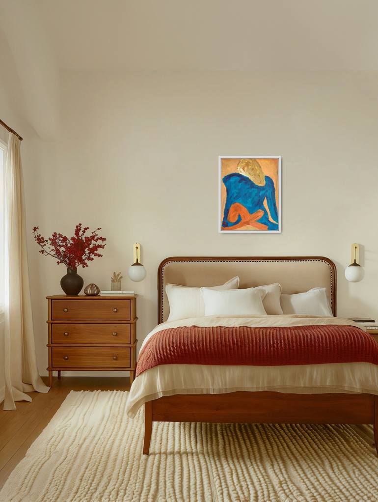 Original Contemporary Women Painting by Natalya Mougenot