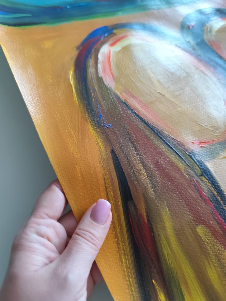 Original Contemporary Women Painting by Natalya Mougenot