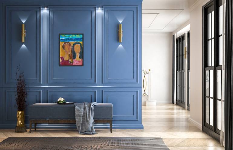 Original Contemporary Women Painting by Natalya Mougenot