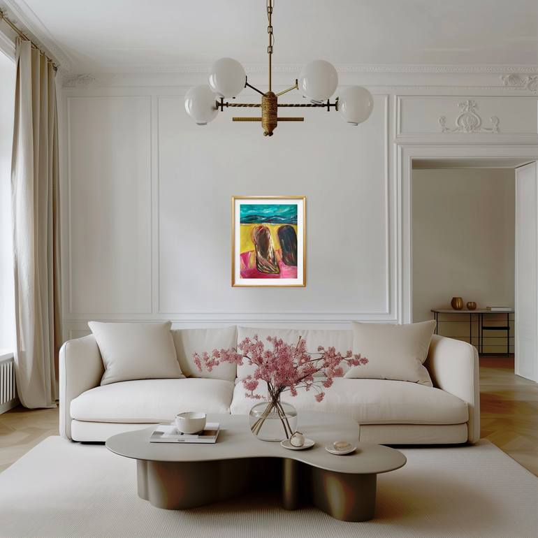 Original Contemporary Women Painting by Natalya Mougenot