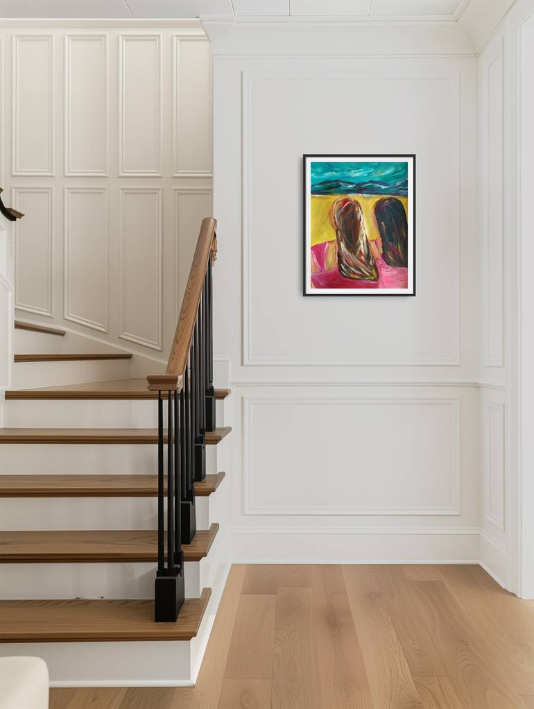 Original Contemporary Women Painting by Natalya Mougenot