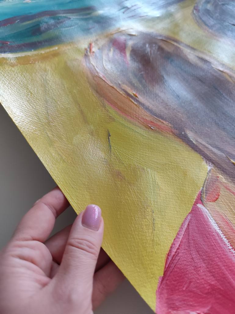 Original Contemporary Women Painting by Natalya Mougenot