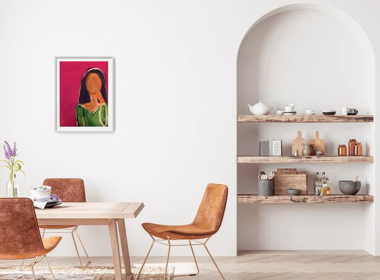 Original Contemporary Women Painting by Natalya Mougenot