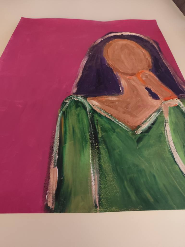 Original Contemporary Women Painting by Natalya Mougenot