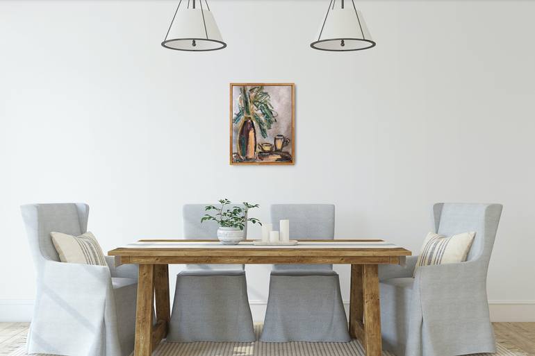 Original Abstract Expressionism Abstract Painting by Natalya Mougenot