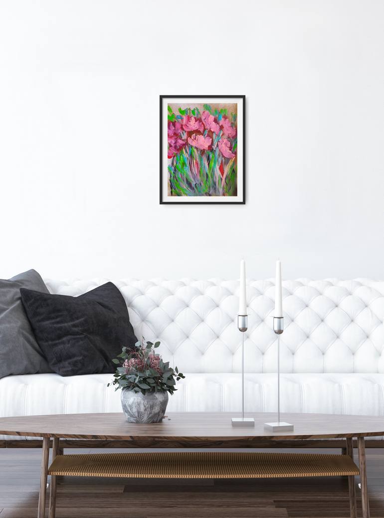 Original Abstract Expressionism Abstract Painting by Natalya Mougenot