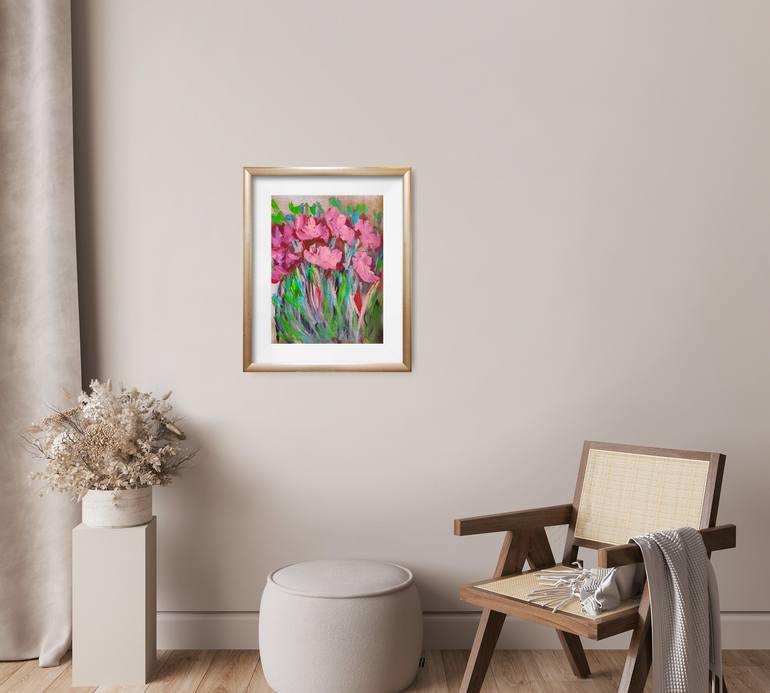 Original Abstract Expressionism Abstract Painting by Natalya Mougenot
