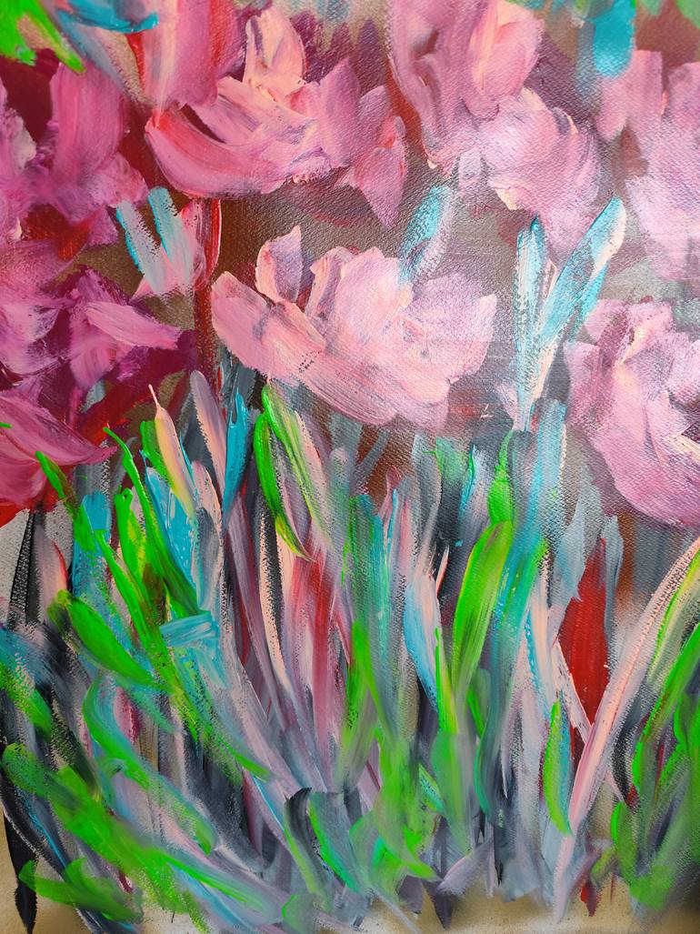 Original Abstract Expressionism Abstract Painting by Natalya Mougenot
