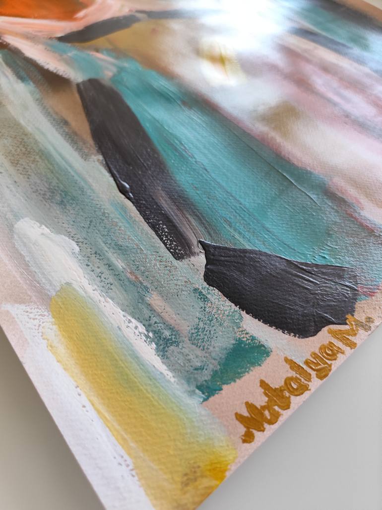 Original Contemporary Women Painting by Natalya Mougenot