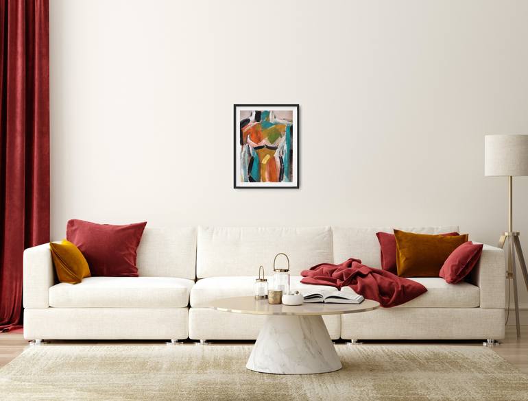 Original Contemporary Women Painting by Natalya Mougenot